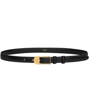 Celine Bc-25 18Mm Belt - White