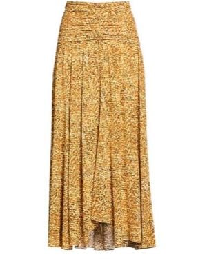 Isabel Marant Elastic Horn Skirt - Metallic