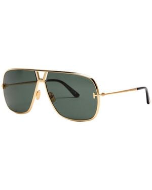 Tom Ford Stavros Aviator-Style Sunglasses - Green