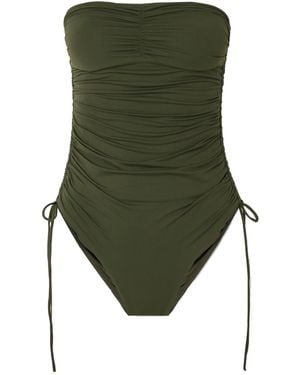 Melissa Odabash Strapless Swimsuit - Green