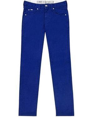 Armani Collezioni Straight Stretch Jeans - Blue