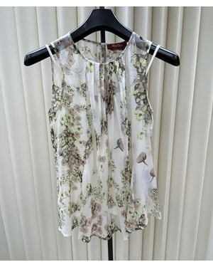 Max Mara Sleeveless Top - Metallic