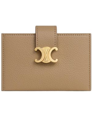 Celine Accordeon Card Holder - Natural