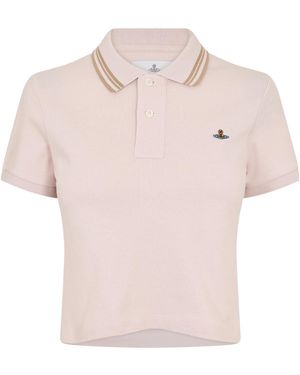 Vivienne Westwood Short-Sleeved Polo Shirt - Pink