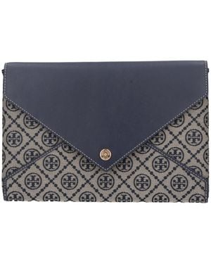 Tory Burch Envelope Clutch - Blue