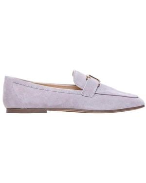 Tod's T Timeless Loafers - Purple