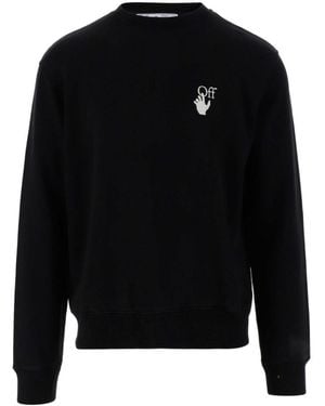 Off-White c/o Virgil Abloh Caravaggio Printed Sweatshirt - Black