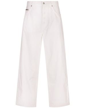 Moschino Belt Loops Slacks - White