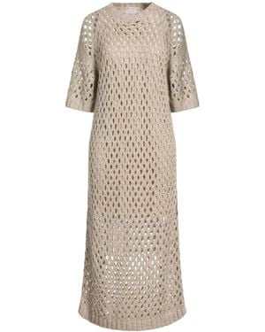 Brunello Cucinelli Simple Dress - Natural