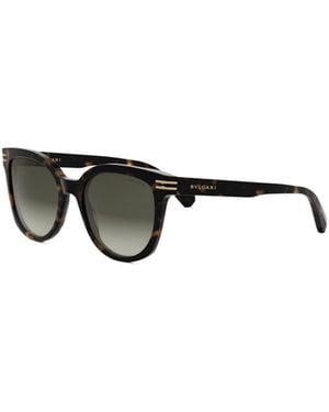 BVLGARI Bulgari Square Frame Sunglasses - Black
