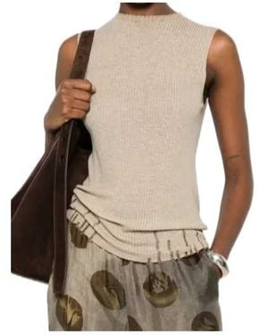 Uma Wang Sleevless Top - Grey