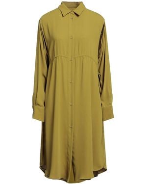 MM6 by Maison Margiela Solid Colour Shirt Dress - Green