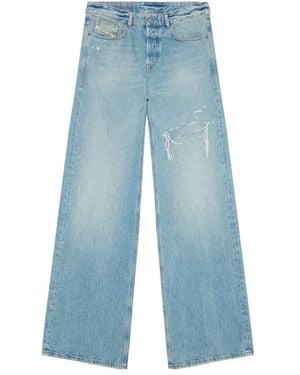 DIESEL D-Rise Loose-Fit Jeans - Blue