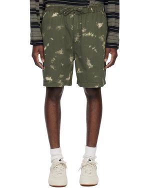 Isabel Marant Khaki Thydra Shorts - Green