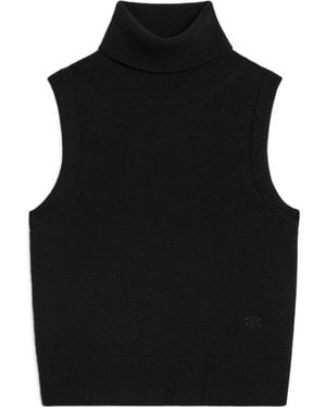 Celine Turtleneck Jumper - Black