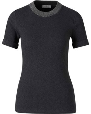 Peserico Short-Sleeve T-Shirt - Black
