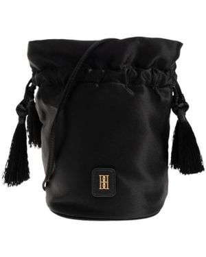 By Malene Birger Landinna Tassel-Detail Bucket Bag - Black