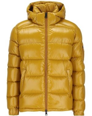Herno Hooded Quilted Down Jacket - Yellow
