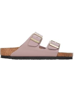 Birkenstock Dusky Smooth Slide - Pink