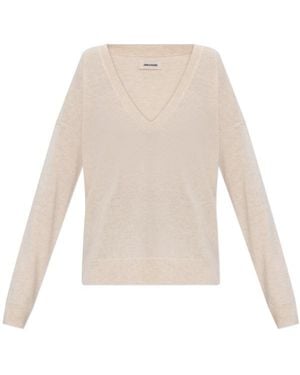 Zadig & Voltaire V-Neck Cardigan - White
