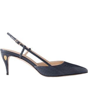 Jennifer Chamandi Mule Heels - Blue