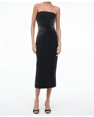 STAUD Britney Dress Firework - Black
