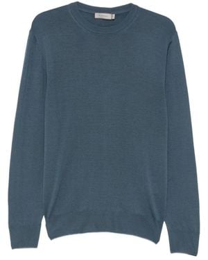 Canali Long-Sleeve Knit Top - Blue