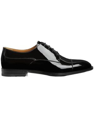 Gucci Lace-Up Oxford Shoes - Black