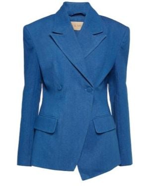 AYA MUSE Cosa Denim Blazer - Blue