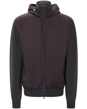 Herno Long-Sleeve Casual Jacket - Blue