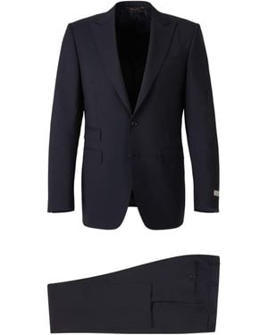 Canali Long-Sleeve Suit Set - Blue
