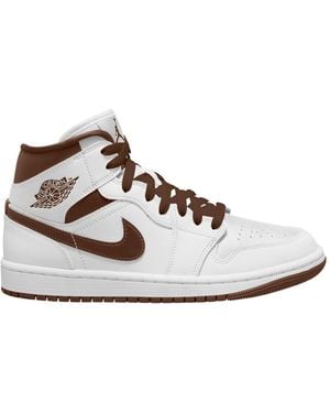 Nike Colorblock High-Top Sneaker - White