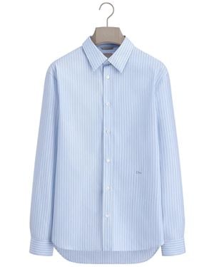 Dior Shirt With Embroidery - Blue