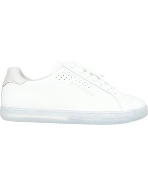 Palm Angels Palm One Leather Trainers - White