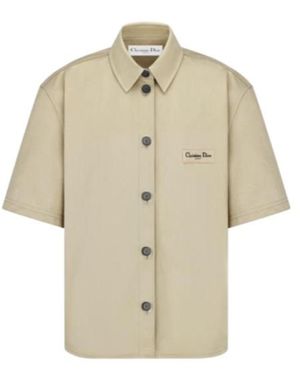 Dior Iviera Short-Sleeved Jacket - Natural
