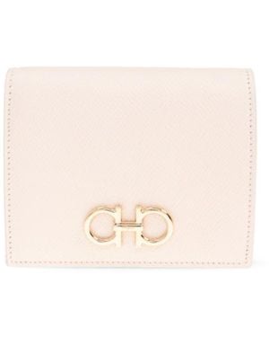 Ferragamo Flip Wallet - Natural