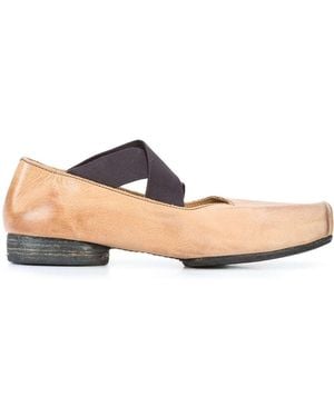 Uma Wang Square-Toe Ballerina Shoes - Pink