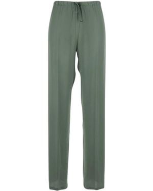 Semicouture Semi Couture Drawstring Regular-Fit Trousers - Green