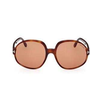 Tom Ford Geometric Frame Sunglasses - Pink