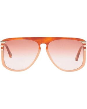Chloé Fashionable Pilot Sunglasses - Pink