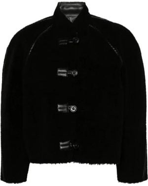 Low Classic Wearing Fur On Both Sides - Black