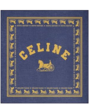 Celine Lycée Bandana, 55 - Blue