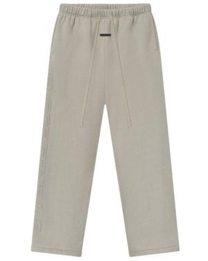 Fear Of God Logo Drawstring Joggers - Grey
