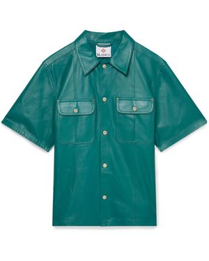 CASABLANCA Short-Sleeve Shirt - Green