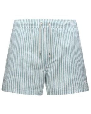 K-Way Hazel Multistripes Beach - Blue