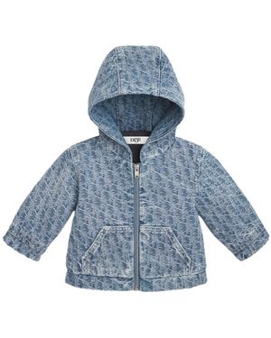 Dior Baby Zip-Up Hooded Jacket - Blue