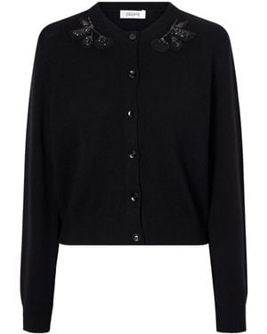 Erdem Embellished Cardigan - Black