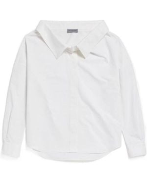 Balenciaga Oversized Stola Shirt - White