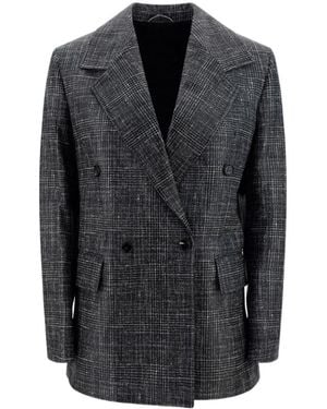 Bottega Veneta Printed Leather Jacket - Black