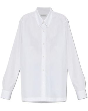 Dries Van Noten Long-Sleeved Shirt - White